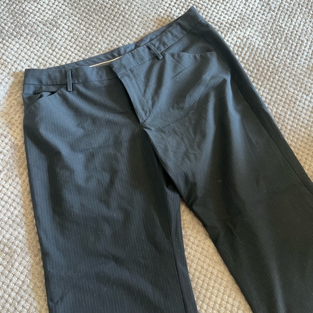 Women’s Low Rise Black Dress Pants